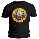 GUNS'N'ROSES CLASSIC LOGO - BLACK - LARGE [T-SHIRTS]