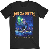 Megadeth Rust Tracklist - Black - Large [T-Shirts]