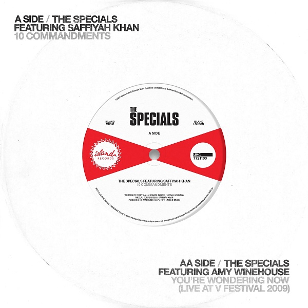 The Specials Feat. Saffiyah Khan & Amy Winehouse - 10 Commandments (RSD 2020) [7" Vinyl]