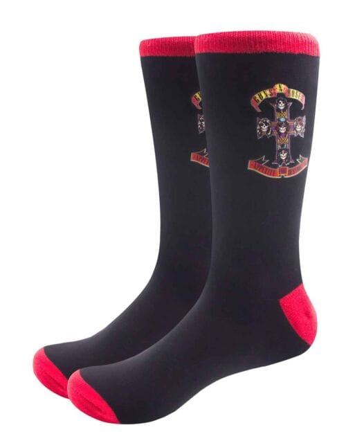 Guns N' Roses Official Unisex Adult Socks Appetite Cross [Socks]